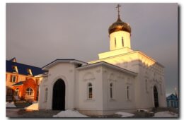 Начаты работы в новом храме по его росписи.